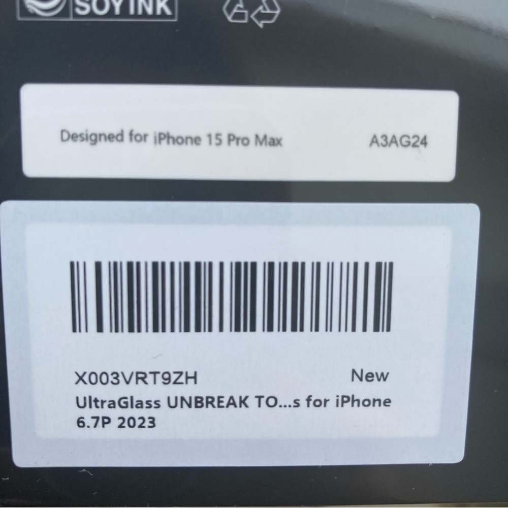 🆕 Ultra Glass Unbreak Screen Protector kit for IPhone 15 Pro Max - Picture 5 of 6